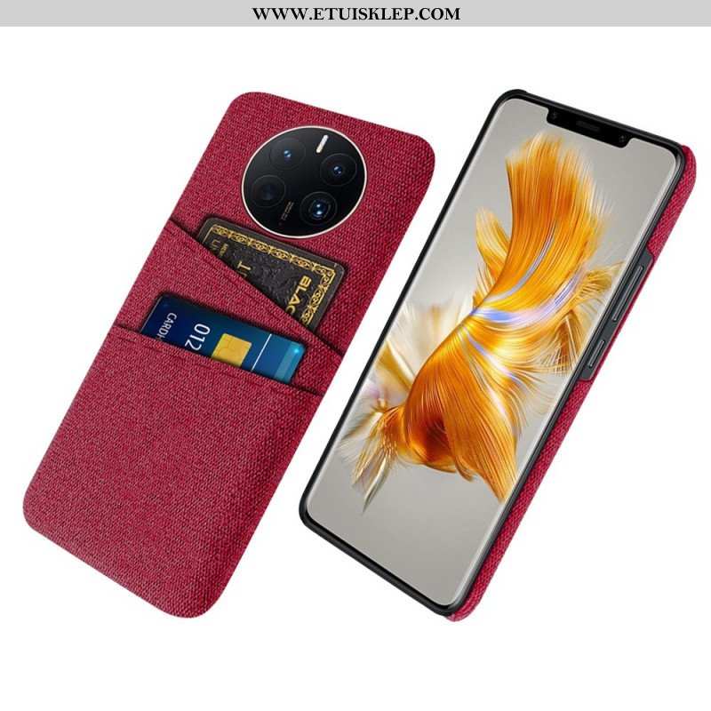 Etui do Huawei Mate 50 Pro Tkanina Na Karty